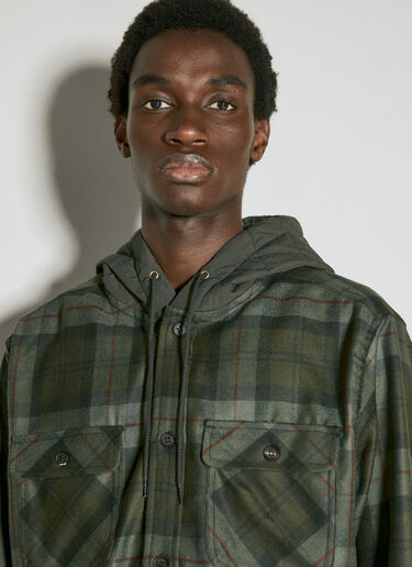 Comme des Garçons Homme Wool Flannel Shirt Green cdh0154010