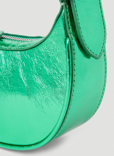 BY FAR Mini Soho Clover Handbag Green byf0252011