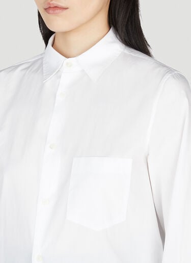 Ann Demeulemeester Betty Shirt White ann0252004