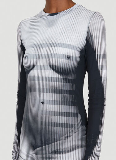 Y/Project x Jean Paul Gaultier Body Morph Dress Black ypg0250005