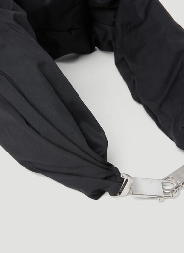 Padded Scarf Rick Owens Padded Scarf Black ric0153039