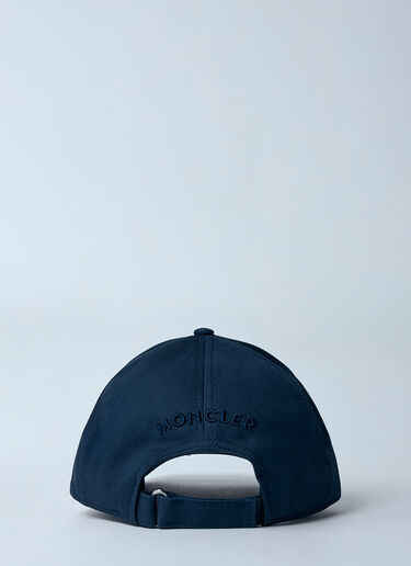 Moncler Logo Motif Baseball Cap Navy mon0160033