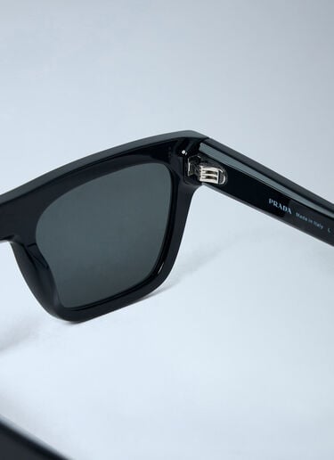 Rectangular Frame Sunglasses Prada Rectangular Frame Sunglasses Black lpr0362002