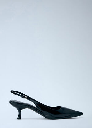 Prada Pointed-Toe Slingback Pumps Black pra0266014