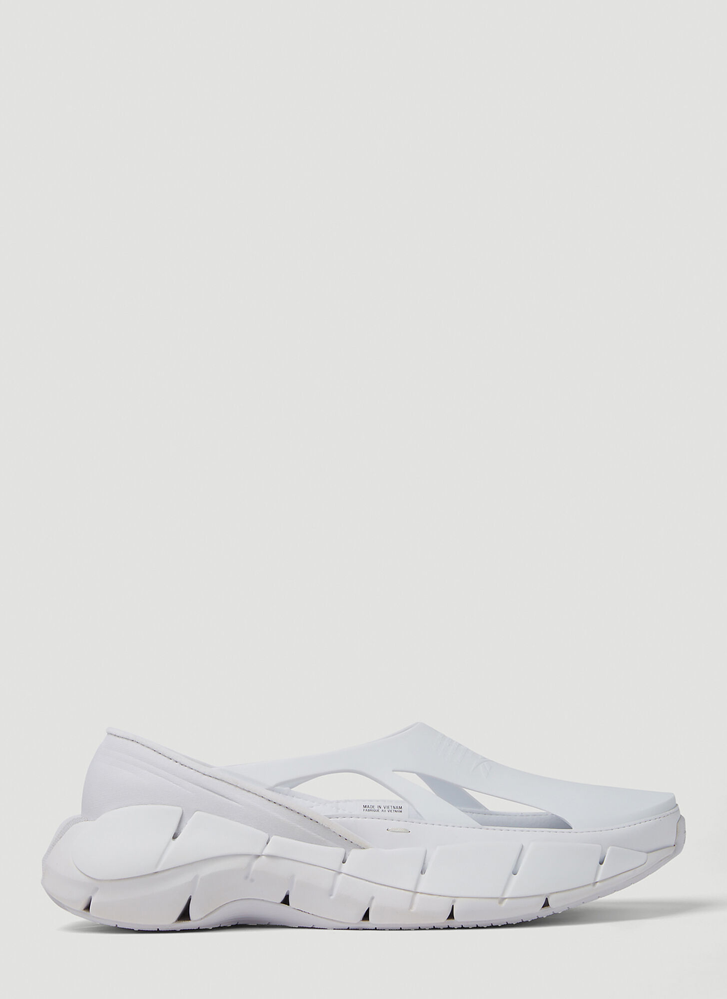 Shop Maison Margiela X Reebok Tier 1 Croafer Sneakers In White