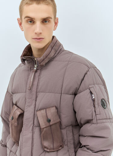 C.P. Company Matte Puffer Jacket Purple pco0158004