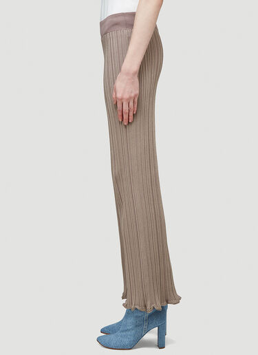 Acne Studios Ribbed Pants Brown acn0244033