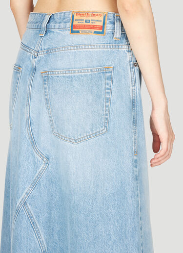 Diesel De-Pago Denim Maxi Skirt Blue dsl0255024