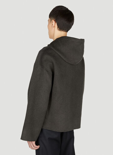 Acne Studios 릴렉스드 후드 재킷 Black acn0152024