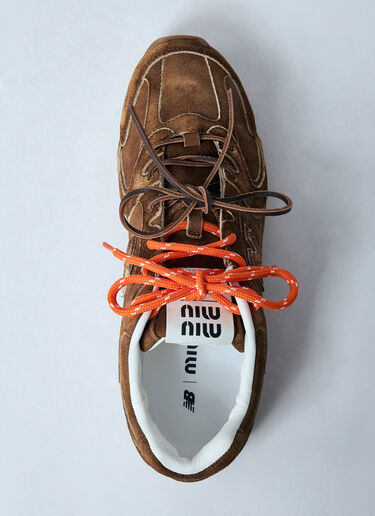 Miu Miu x New Balance 530 Sneakers Brown miu0359022