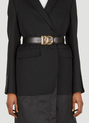 Dolce & Gabbana DG 搭扣腰带 黑色 dol0247096