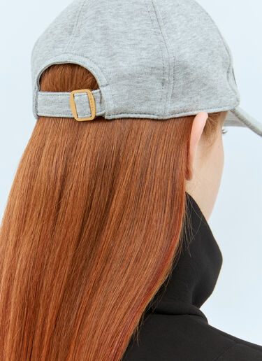 Gucci Logo Embroidery Baseball Cap Grey guc0257069