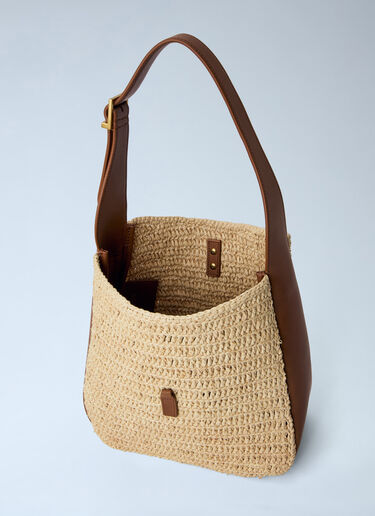 Saint Laurent Le 5 À 7 Supple Small Hobo Bag Brown sla0263067