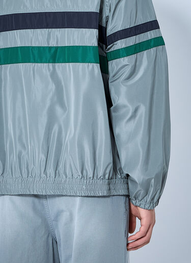 LN-CC® - Miu Miu: Technical Silk Blouson Jacket - Light Blue Miu Miu Technical Silk Blouson Jacket Light Blue miu0165002