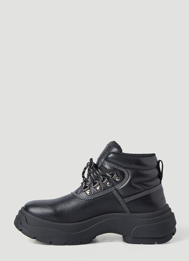 Maison Margiela Lace-Up Ankle Boots  Black mla0246052