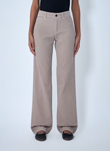 The Row Carly Pants Beige row0263002