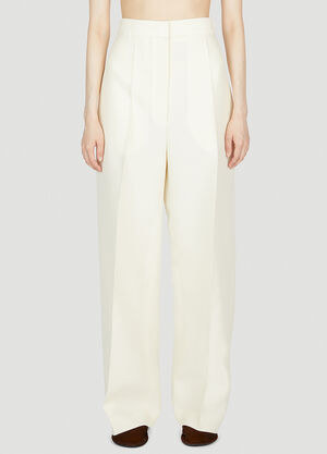 The Row Gordon Pants White row0253007
