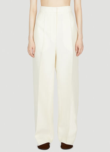 The Row Gordon Pants White row0253007