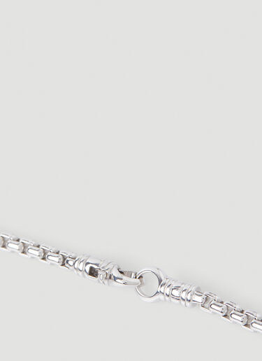 Tom Wood Box Chain Bracelet Silver tmw0345005