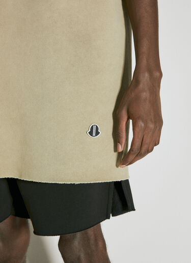 Moncler + Rick Owens Tarp 长款 T 恤 米色 mcs0355012