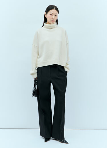 Roan Wool Pants The Row Roan Wool Pants Black row0255008