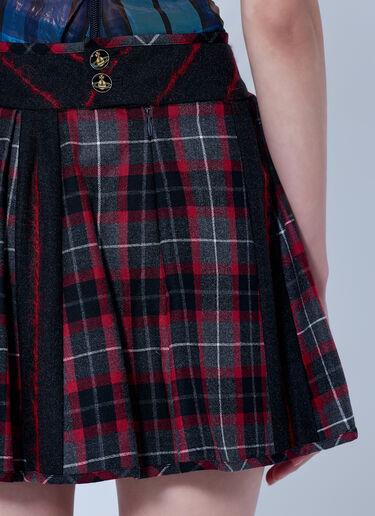 LN-CC® - Vivienne Westwood: Mini Bell Skirt - Red Vivienne Westwood Mini Bell Skirt Red vvw0266003
