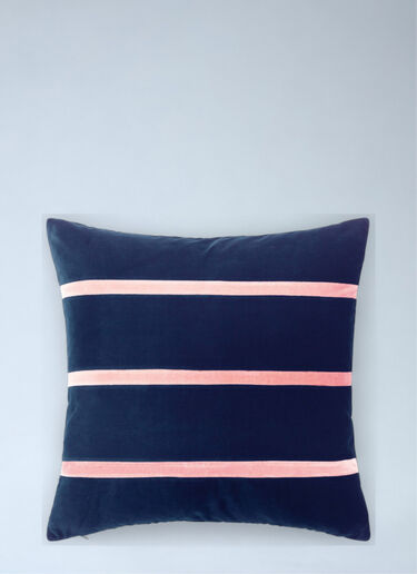 Striped Velvet Cushion Christina Lundsteen Striped Velvet Cushion Multicolour wps0691944