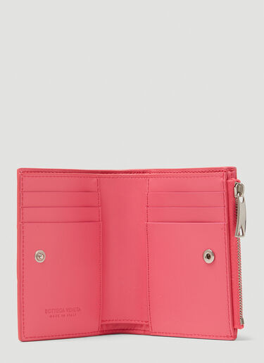 Bottega Veneta Small Bi-Fold Wallet Pink bov0247156