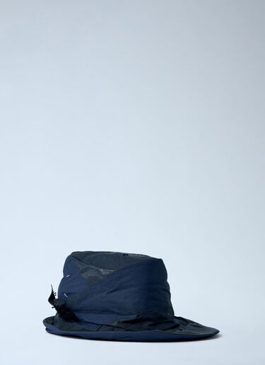 Maison Margiela Distressed Bucket Hat Blue mla0264009