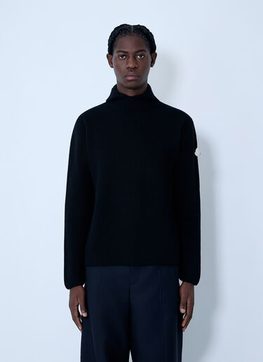 펠트 울 후드 스웨터 Moncler + Jil Sander 펠트 울 후드 스웨터 블랙 mjl0162006