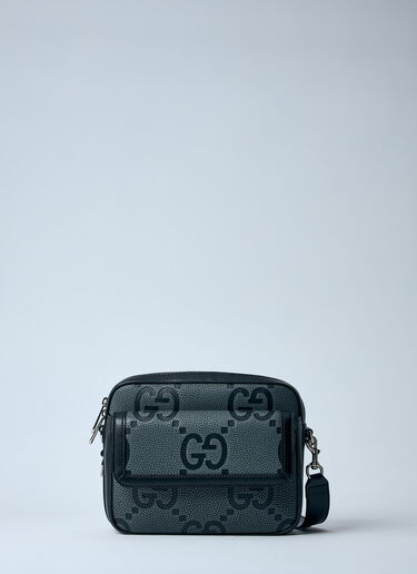 Gucci Small Jumbo GG Crossbody Bag Grey guc0159104