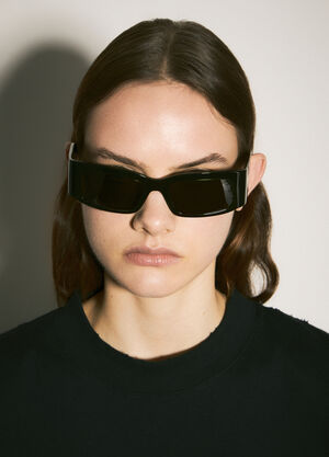 Balenciaga Rectangle Sunglasses Green bcs0356004