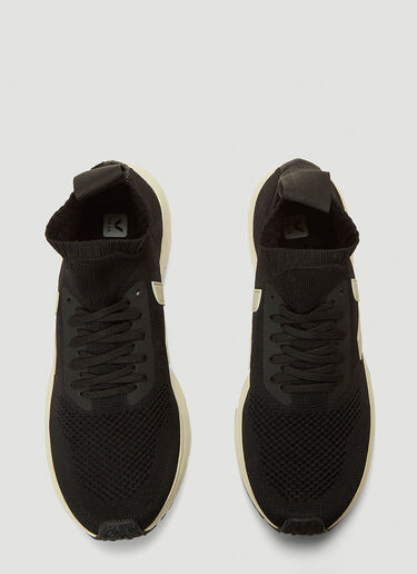 Rick Owens x Veja Sock Runner Sneakers Black riv0242001