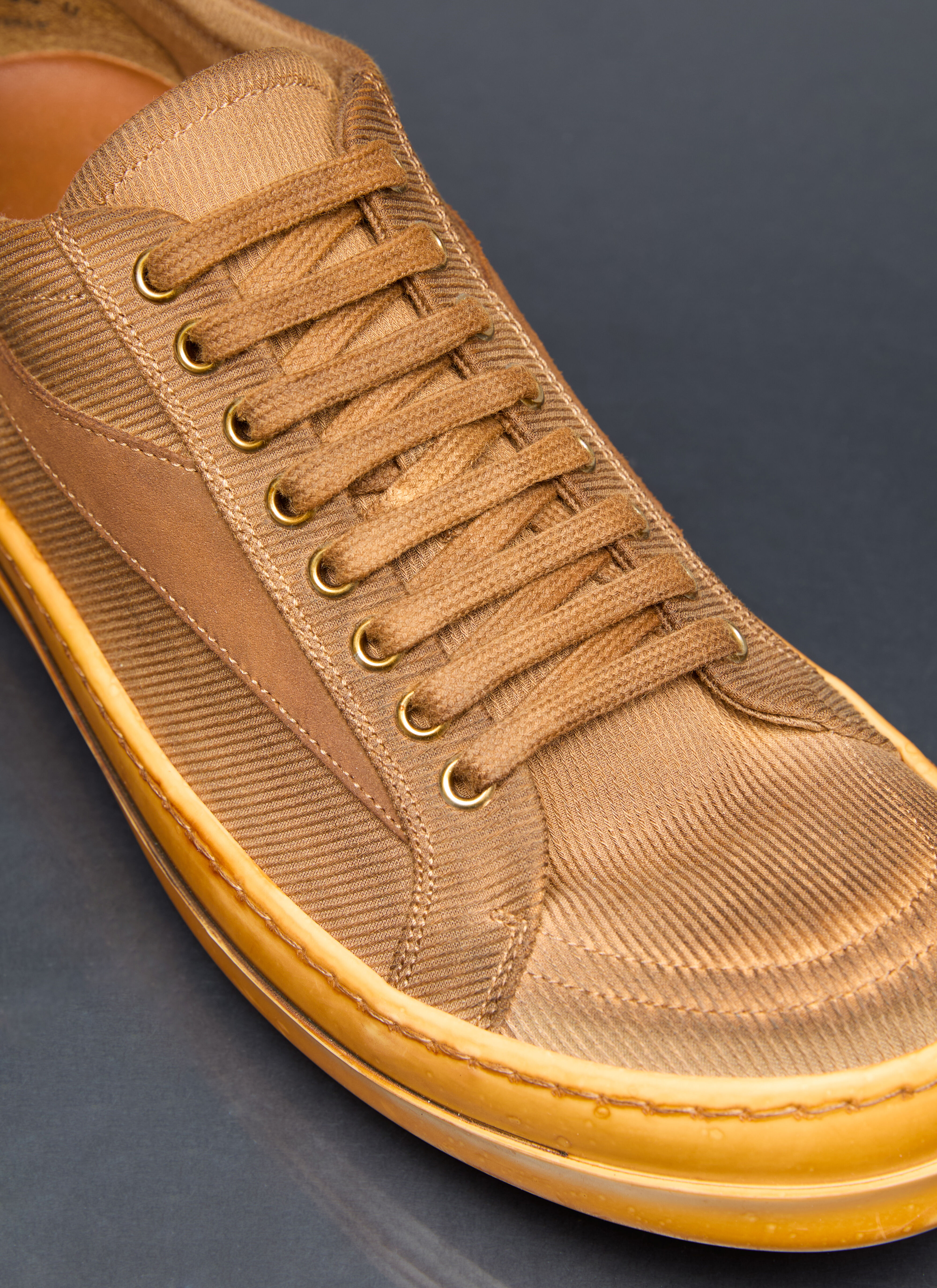 Rick Owens DRKSHDW Men's' Vintage Sneakers in Brown | LN-CC®