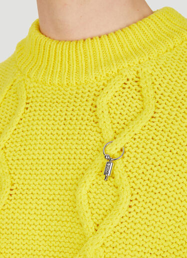 032C The Highland Sweater Yellow cee0150024