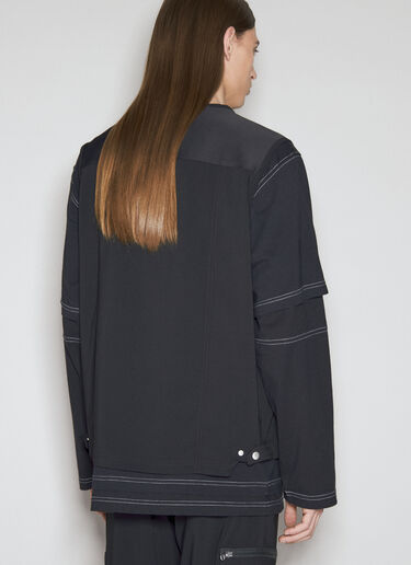 MM6 Maison Margiela 工装马甲 黑色 mmm0155004