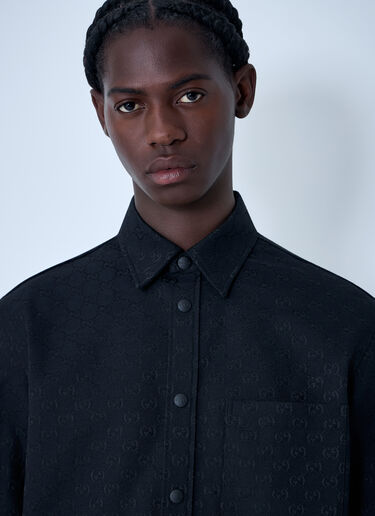 GG Shirt Gucci GG Shirt Black guc0161035