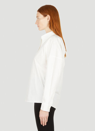 TOTEME Poplin Shirt White tot0251033
