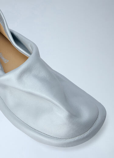 LN-CC® - Camper x Issey Miyake: Peu Form Slip Ons - Silver Camper x Issey Miyake Peu Form Slip Ons Silver cim0366002