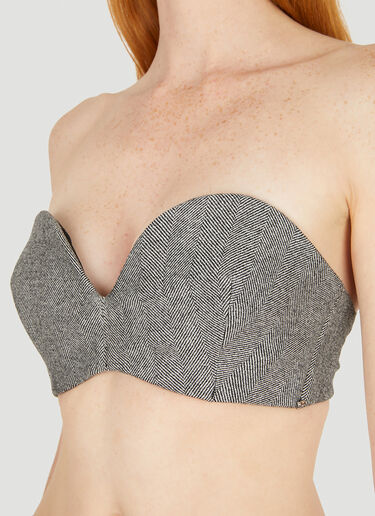 Eracle Bra Top Sportmax Eracle Bra Top Grey spx0250031