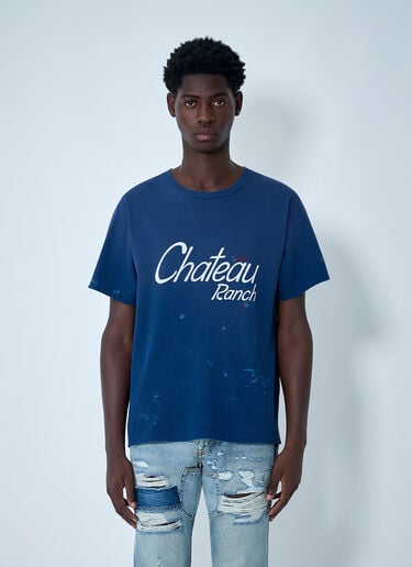 Chateau Raunch T-Shirt Gallery Dept. Chateau Raunch T-Shirt Navy gdp0160056
