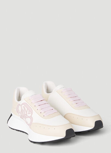 Alexander McQueen Sprint Runner Sneakers Cream amq0251025