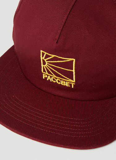 Logo Embroidery Baseball Cap Rassvet Logo Embroidery Baseball Cap Red rsv0152014