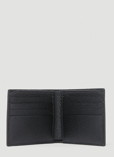 Gucci Interlocking G Scalloped Bifold Wallet Black guc0153093
