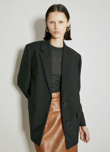 Saint Laurent メタル＆ベルベット ヴィンテージ スパイラル イヤリング  ゴールド sla0254064