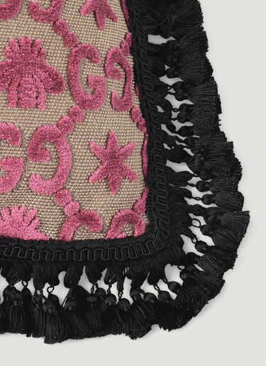 Gucci GG Square Jacquard Cushion Pink wps0638417