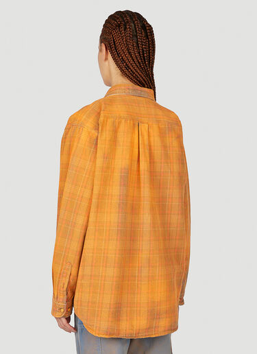 NOTSONORMAL Reflect Flannel Shirt Orange nsm0351006