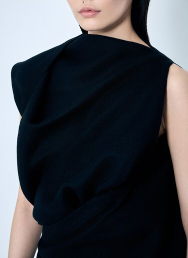 Issey Miyake Entwine Maxi Dress Black ism0259004