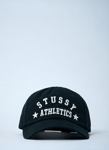 Stüssy Logo Motif Baseball Cap Black sts0161013