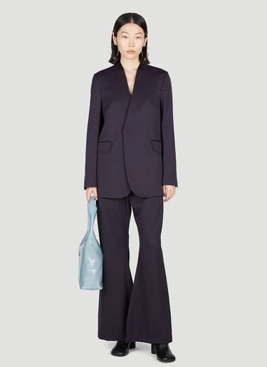 MM6 Maison Margiela Oversized Suit Pants Navy mmm0253014